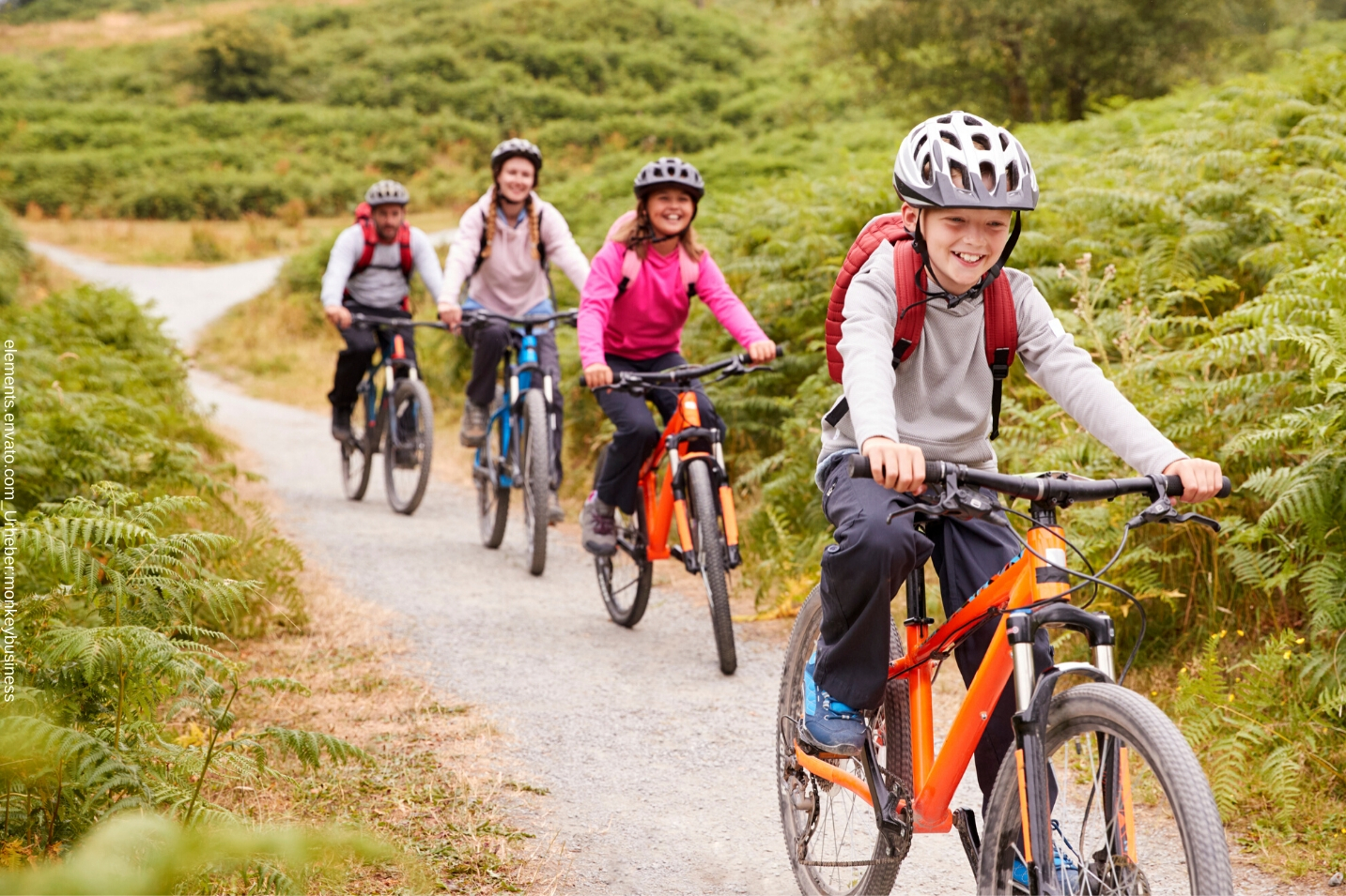 In diesem Blogartikel geht es um regelmäßiges Radfahren mit Kinder.